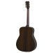 Yamaha FG7 R Acoustic Guitar, Natural - back