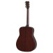 Yamaha FG7 M Acoustic Guitar, Natural - back