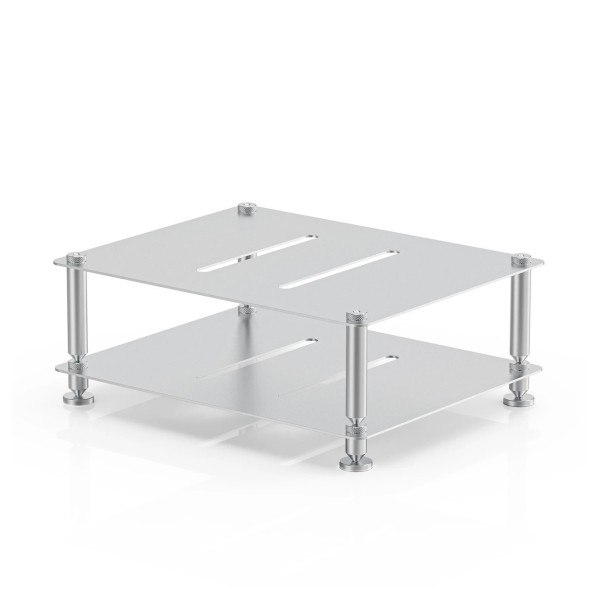 FiiO Modular HiFi Storage Rack, Silver - Two Rows