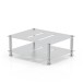 FiiO Modular HiFi Storage Rack, Silver - Two Rows
