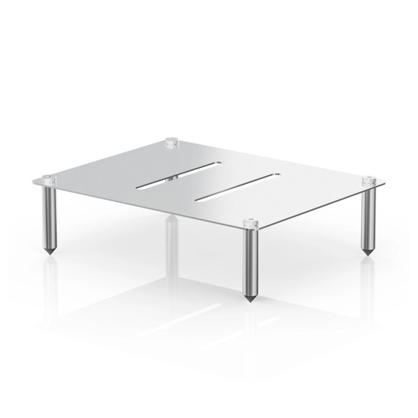FiiO Modular HiFi Storage Rack, Silver - One Level