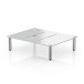FiiO Modular HiFi Storage Rack, Silver - One Level