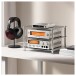 FiiO Modular HiFi Storage Rack, Silver - Lifestyle