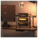 FiiO Modular HiFi Storage Rack, Black - Lifestyle 