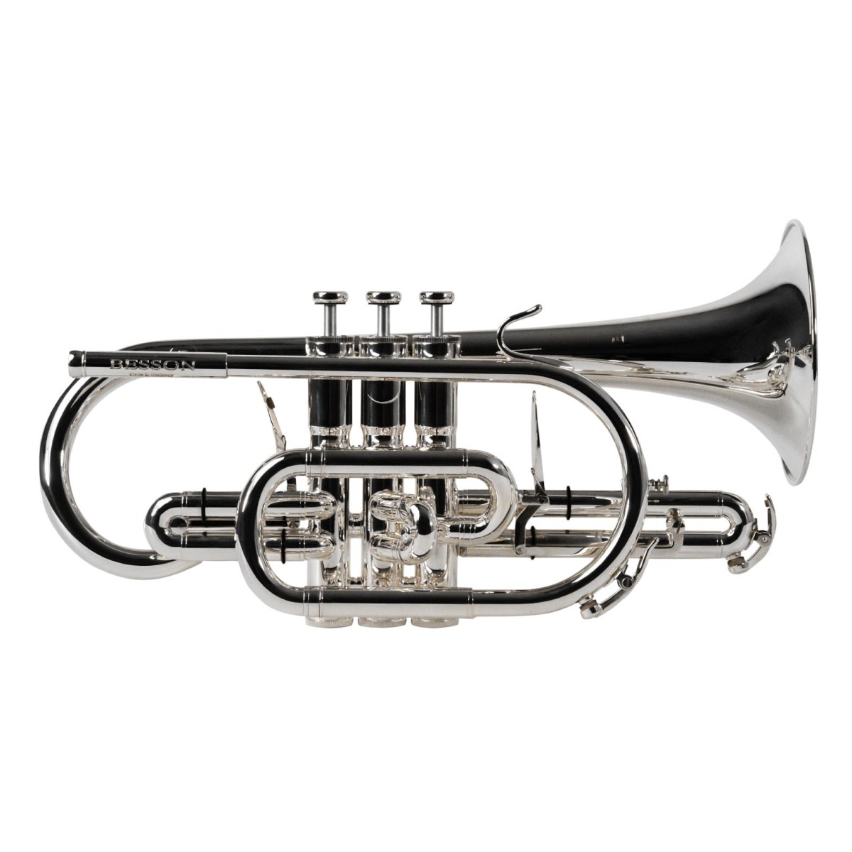 Besson Sovereign BE929G Cornet Silver Plated