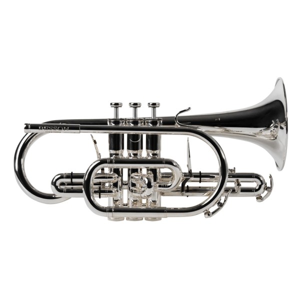 Besson Sovereign BE929G Cornet, Silver Plated 1