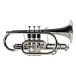 Besson Sovereign BE929G Cornet, Silver Plated 1