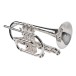Besson Sovereign BE929G Cornet, Silver Plated 2