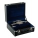 Besson Sovereign BE929G Cornet, Silver Plated Case Open