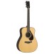Yamaha FG7 RX Acoustic Guitar, Natural - side view