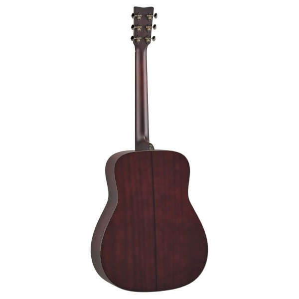Yamaha FG7 MX Acoustic Guitar, Natural - back