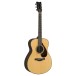 Yamaha FS7 RX Acoustic Guitar, Natural - side view
