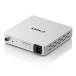 Darkside Pro Low-Noise Regulated PSU, Silver - Angled Rear