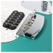 Music Man Fluff Single H, Grit City Green - bridge and pickup