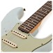 Fender Custom Shop Limited Edition '60 Stratocaster w/ Matching Peg, Relic, Aged Sonic Blue - upper frets