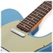 Fender Custom Shop Limited Edition '63 Telecaster Relic, Aged Lake Placid Blue - upper frets