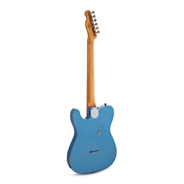Fender Custom Shop Limited Edition '63 Telecaster Relic, Aged Lake Placid Blue - back
