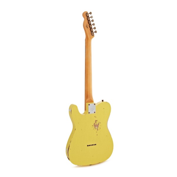 Fender Custom Shop Limited Edition '63 Telecaster Relic, Canary Yellow - back
