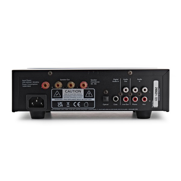 AVCOM 3-Way Floorstanding Speakers with HiFi Amplifier, Black