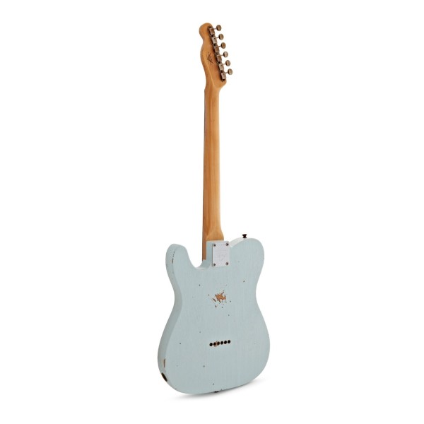 Fender Custom Shop Limited Edition '63 Telecaster Relic, Faded/Aged Sonic Blue - back