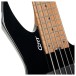 Cort Space 5 SE, Black - upper frets