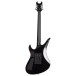 Schecter Synyster Custom-S, Gloss Black and Silver Pin Stripes