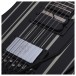Synyster Custom-S, Gloss Black w/Silver Pin Stripes