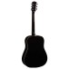 Eko Ranger 6 Acoustic, Brown Sunburst - back