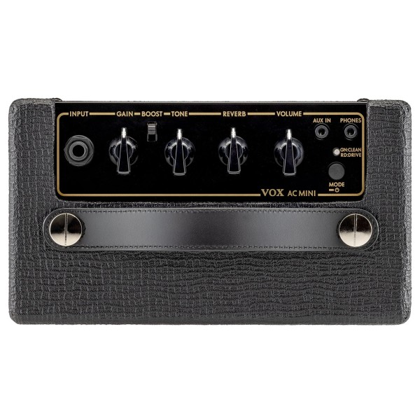 VOX AC Mini Compact Guitar Amplifier - controls