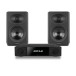 Arcam Radia SA35 Streaming Amplifier & R15 Bookshelf Speakers Hi-Fi Bundle, Black - main 