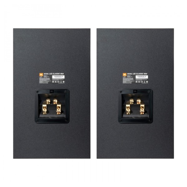JBL L82 Mk2 Classic 2-Way Bookshelf Speakers (Pair), Black - rear 