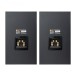 JBL L82 Mk2 Classic 2-Way Bookshelf Speakers (Pair), Black - rear 