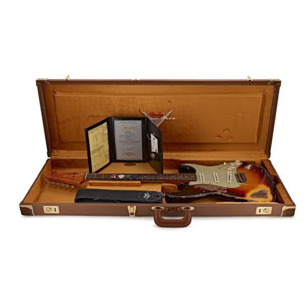 Fender Custom Shop Limited Edition 62/63 Stratocaster Super Heavy Relic, 3tsb - guitar in case