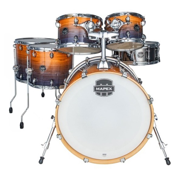Mapex Armory LTD Edition 22'' LA Fusion 6pc Shell Pack, Desert Dusk Fade