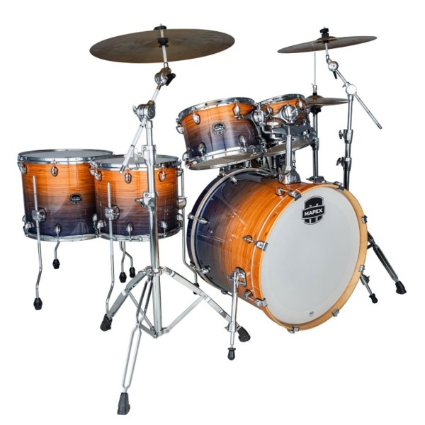 Mapex Armory LTD Edition 22'' LA Fusion 6pc Shell Pack, Desert Dusk Fade