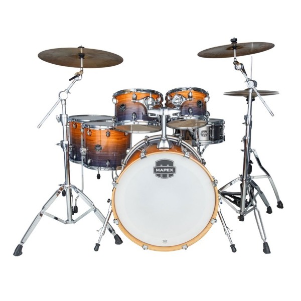 Mapex Armory LTD Edition 22'' LA Fusion 6pc Shell Pack, Desert Dusk Fade