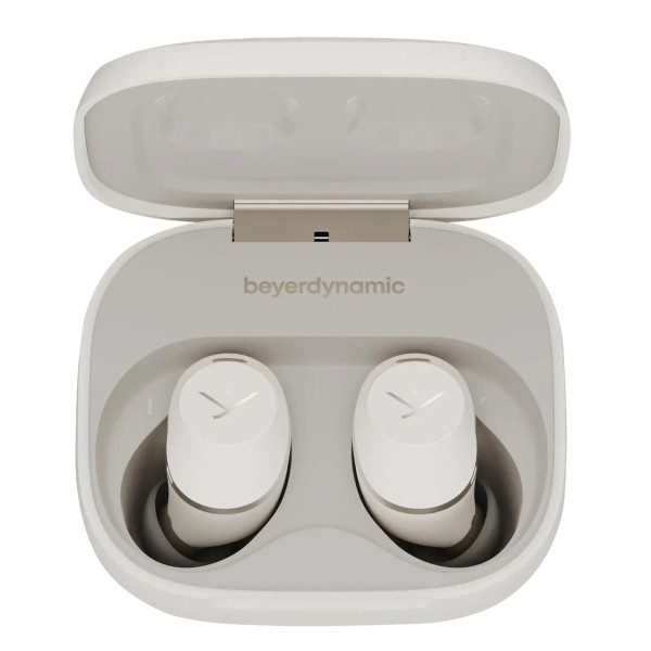 Beyerdynamic Amiron 300 True Wireless Earphones with ANC, Cream - Top Open