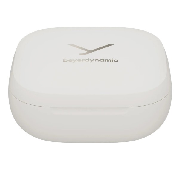 Beyerdynamic Amiron 300 True Wireless Earphones with ANC, Cream - Charging Case
