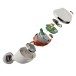 Beyerdynamic Amiron 300 True Wireless Earphones with ANC, Cream - Internal