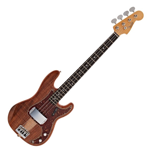 Fender Custom Shop Artisan Koa Precision Bass NOS, Ebony Fingerboard, Natural