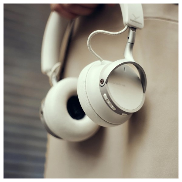 Beyerdynamic Aventho 100 Wireless On-Ear Headphones with ANC, Cream - Lifestyle 3