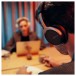 Aventho 200 Noise-Cancelling Headphones, Black - Lifestyle