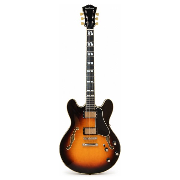 Eastman T486 Semi-Hollow Electric Guitar, Sunburst at Gear4music
