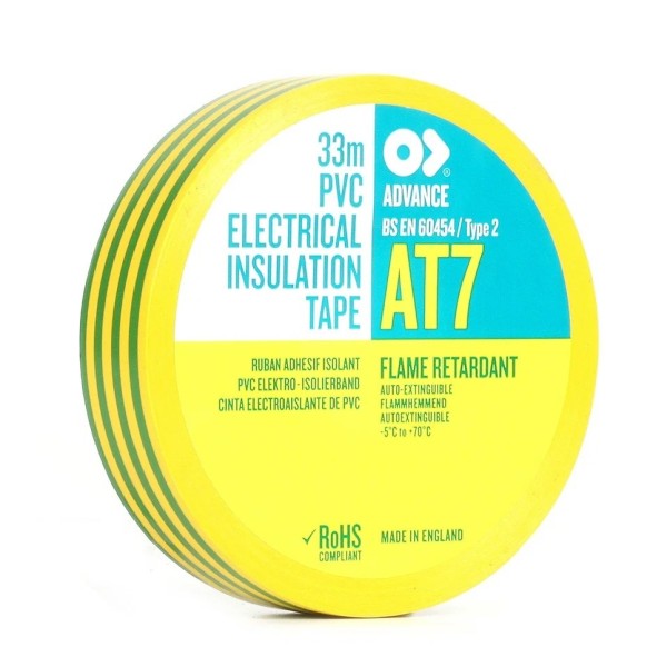 Advance Tapes PVC Electrical Insulation Tape, Label