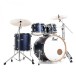 Pearl Decade Maple 22'' Drum Kit w/Hardware, Ultramarine Velvet