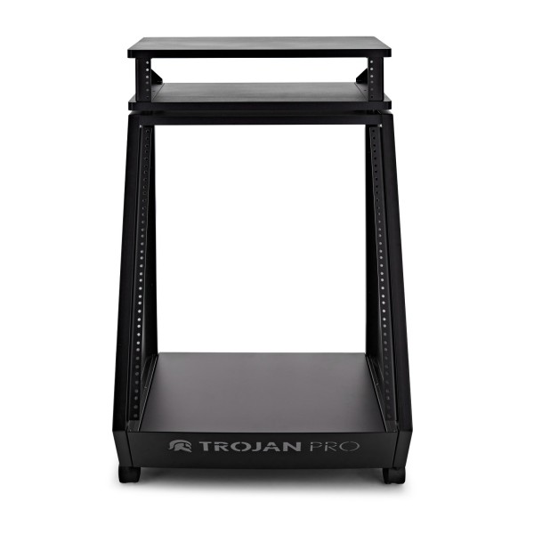 Trojan Pro Teneo Studio Rack Unit Custom Bundle, Black