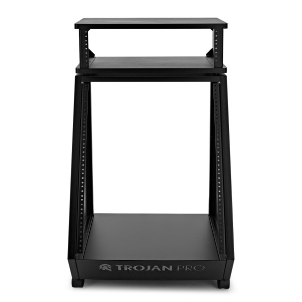 Trojan Pro Teneo Studio Rack Unit Custom Bundle, Black