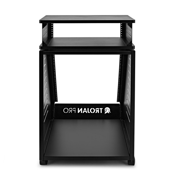 Trojan Pro Teneo Studio Rack Unit Custom Bundle, Black