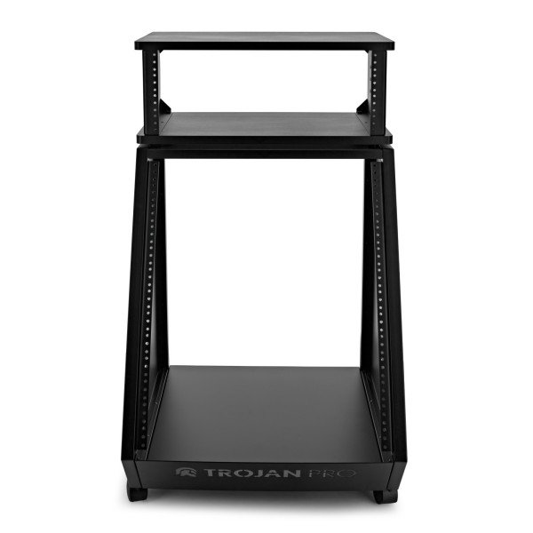 Trojan Pro Teneo Studio Rack Unit Custom Bundle, Black