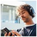 Beyerdynamic Aventho 300 Wireless Over-Ear Headphones with ANC and Dolby Atmos, Black - Lifestyle 3